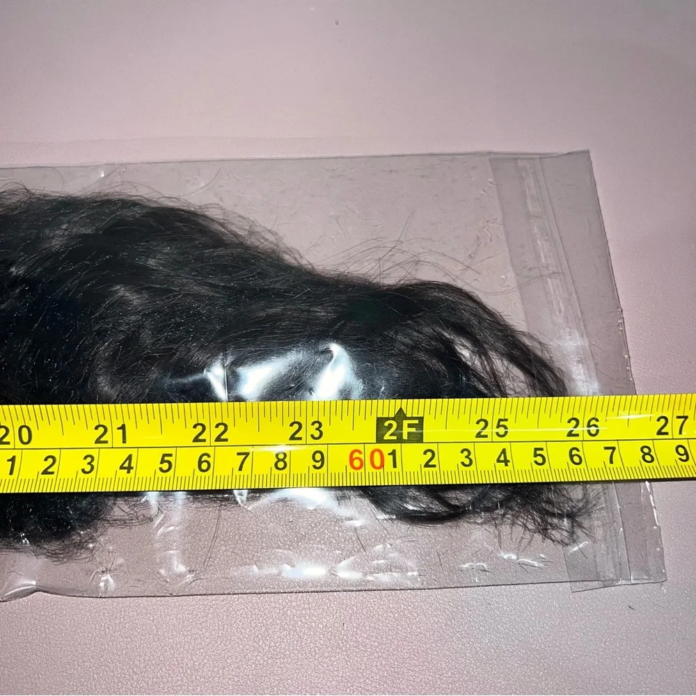 Wavy 26 in Ponytail Synthetic Ponytail Hair‎ Extensions Natural Black